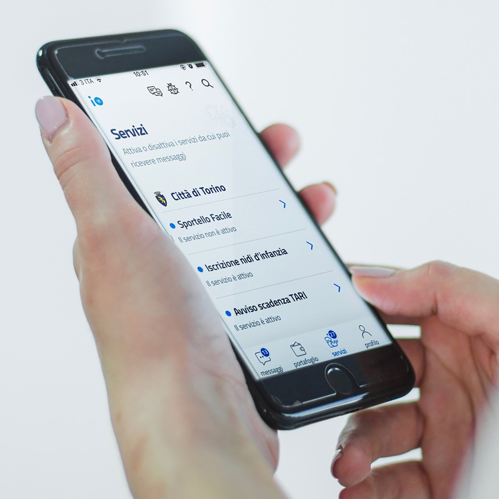IO, l’app dei servizi pubblici