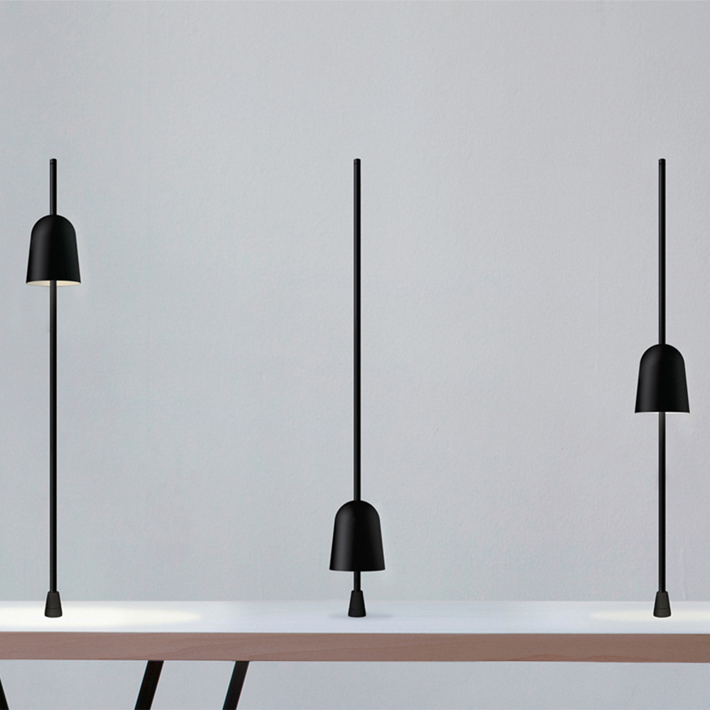 Lampada da tavolo con perno fisso o con base “Ascent”