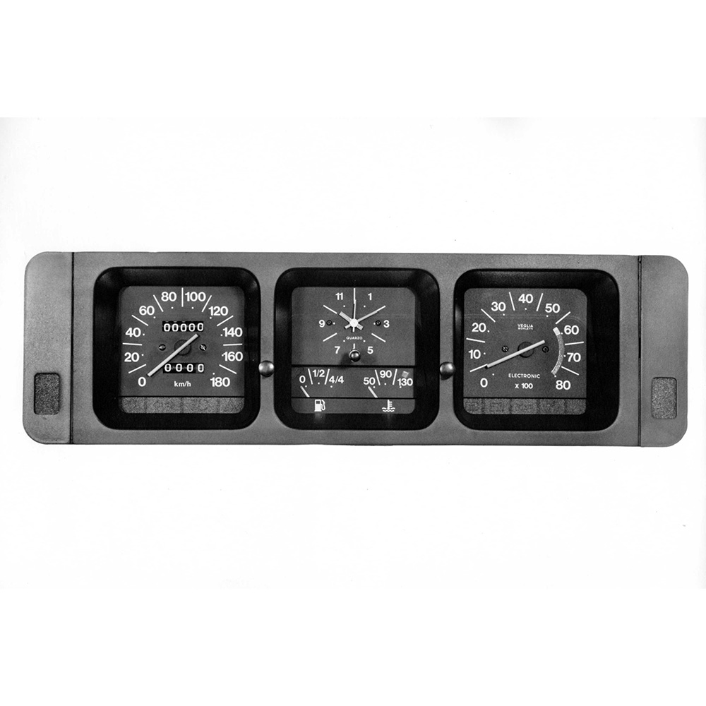 Interni della Fiat 131 Supermirafiori