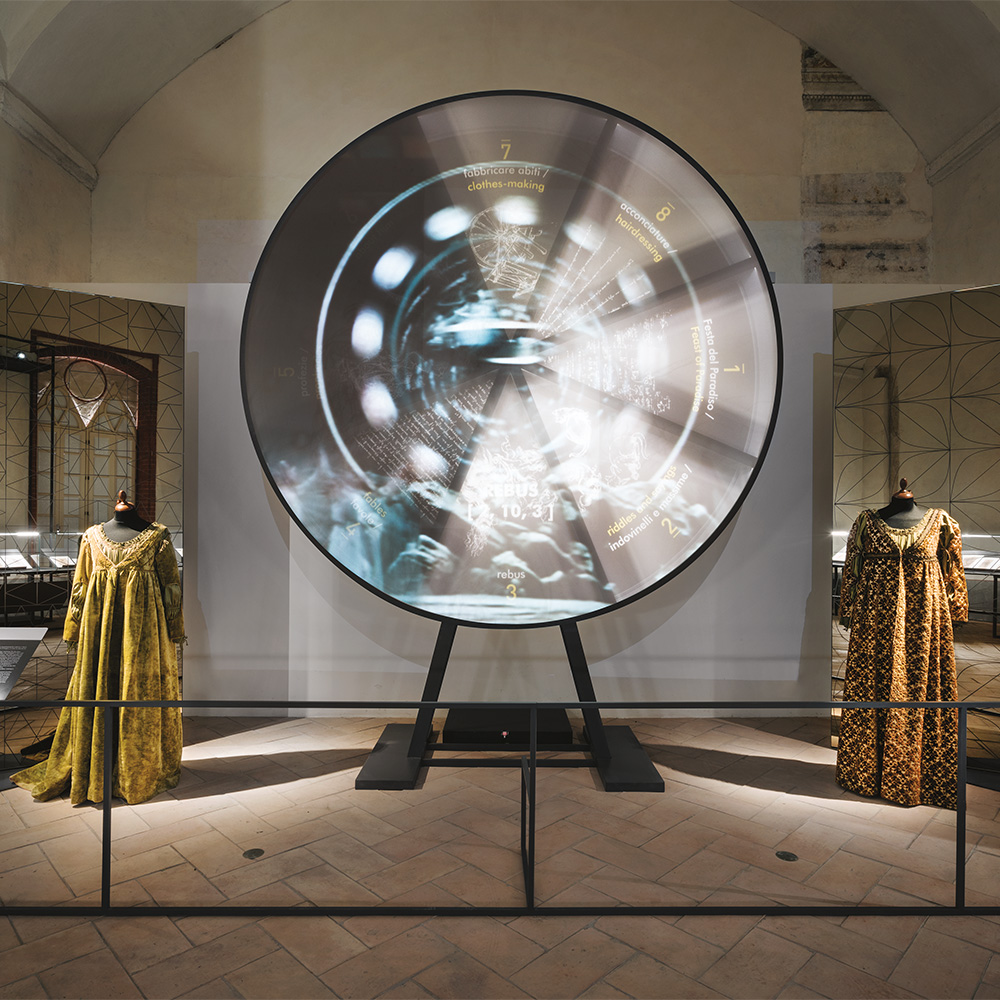 Allestimento museale “Leonardiana. Un Museo Nuovo”