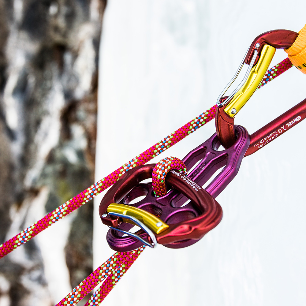 Moschettone da alpinismo “Twin Gate”